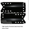 Hisencn Gas Grill Pipe Burners Tube, Heat Plate Tent Shield, Crossover Carry Over Tube Replacement Kits for Stok SGP4330SB SGP4331 SGP4130N, Stok Quattro 4 Burner Grills
