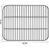 Hisencn Grill Grates Replacement for Dyna-Glo 3-Burner Open Cart Propane DGC310CNP-D, DGC310RNP-D, DGC310BNP-D, 19 3/5 inch Porcelain Coating Steel Cooking Grid