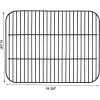 Hisencn Grill Replacement Parts for Dyna-Glo DGC310CNP-D, DGC310RNP-D, DGC310BNP-D, Porcelain Steel Heat Plates Tents, Cooking Grates Grids for Dyna-Glo 3-Burner Open Cart Propane Gas Grill