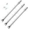 69785 Grill Burner for Weber Spirit I & II & GS4 Spirit II 200 Series, Spirit E-210, E-220, Spirit S-210, S-220 Gas Grills with Up Front Controls, 304 Stainless Steel Weber Grill Parts(For Genesis 300 with Front Control)