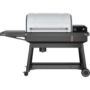 Hisencn Grill Insulation Blanket for Traeger Ironwood XL TFB93RLG, Silver PU Coated Fiberglass Heat Blanket with Insulation Cotton, Magnet Design Traeger Grill Blanket, Save 25%-50% Pellets in Winter(For Traeger TFB93RLG)