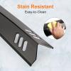 Hisencn 15 Inch Heat Plate Replacement for Dyna-glo DGF510SBP, DGF510SSP, Backyard GBC1460W, GBC1461W, BY13-101-001-13, Uniflame GBC1059WB, BHG, 15″ Porcelain Steel Grill Heat Shield Tent Flame Tamer