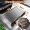 Hisencn Grill Heat Plates for Dyna Glo 3-Burner Grill Replacement Parts, for Dyna-Glo DGC310CNP-D, DGC310RNP-D, DGC310BNP-D Grill Models, Porcelain-Enameled Steel Heat Shield Tent Parts, 3 Pack(13 x 8.8″)
