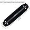 Hisencn Grill Heat Plates for Dyna Glo 3-Burner Grill Replacement Parts, for Dyna-Glo DGC310CNP-D, DGC310RNP-D, DGC310BNP-D Grill Models, Porcelain-Enameled Steel Heat Shield Tent Parts, 3 Pack(13 7/10″)