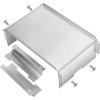 Hisencn Grill Heat Plates for Dyna Glo 3-Burner Grill Replacement Parts, for Dyna-Glo DGC310CNP-D, DGC310RNP-D, DGC310BNP-D Grill Models, Porcelain-Enameled Steel Heat Shield Tent Parts, 3 Pack(13 x 8.8″)