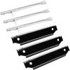 Hisencn Grill Replacement Parts for Dyna-Glo 3 Burner Open Cart Propane Gas Grill DGC310CNP-D DGC310RNP-D DGC310BNP-D DGB310SSP DGC210CNP DGB300CNP DGB365GNP 70-01-673 Grill Heat Plate，Burner – 3 Pack