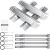 Hisencn Replacement Parts for Monument Grills 24367, 35633, 17842, 24633, 41847NG, 77352, 77352MB, Heat Tent and Grill Burner& Igniter Replacement Parts for Monument Grills 4-Burner Gas Grill