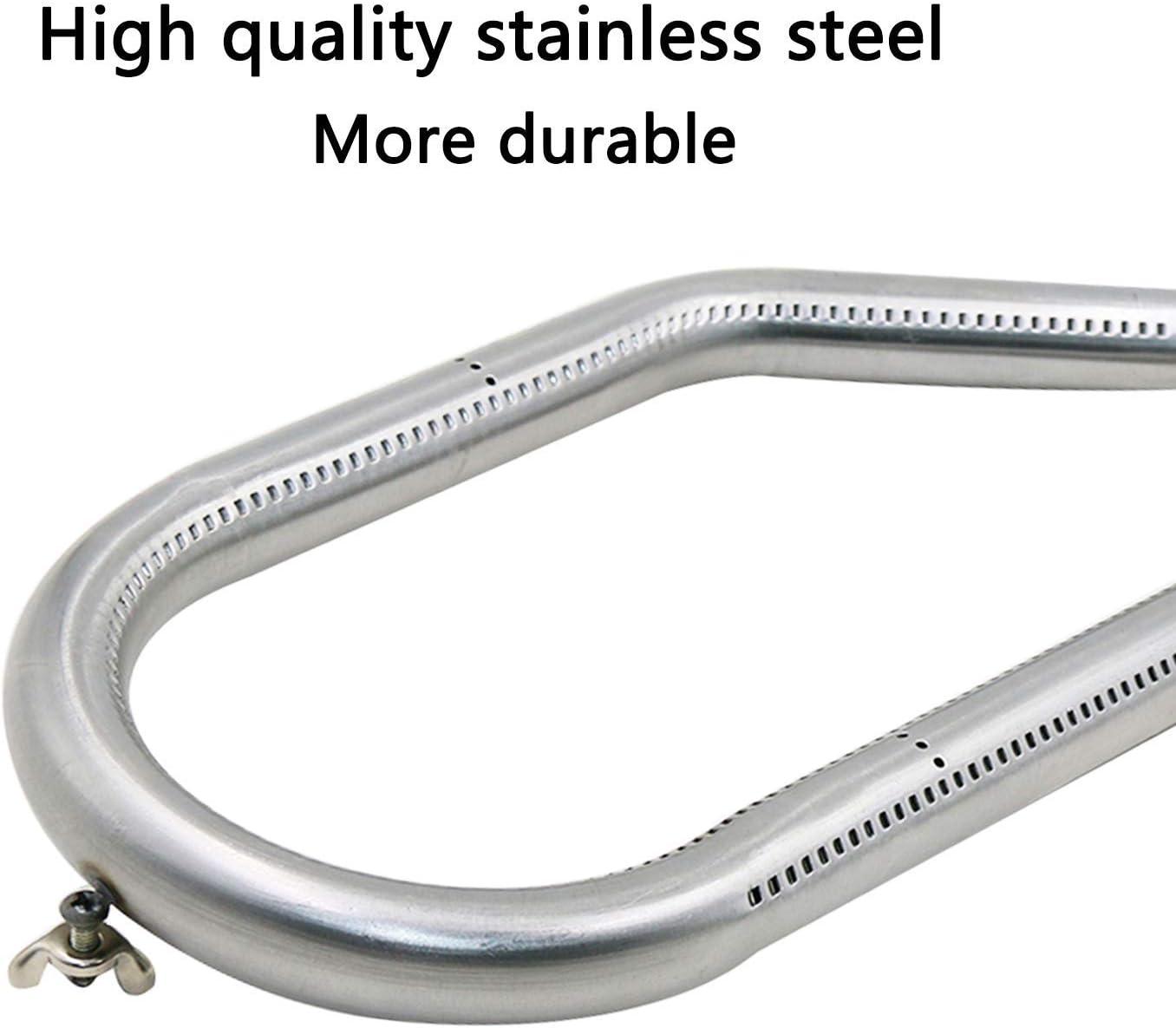 imageHisencn Repair Parts for Costco Kirkland 7200108 Nexgrill 7200011 7200047U Gas Grills Replacement Stainless Steel Burner Tube Heat Plate Tent Temp Gauge Heat Indicator 22551 NGB1 NGSHP3