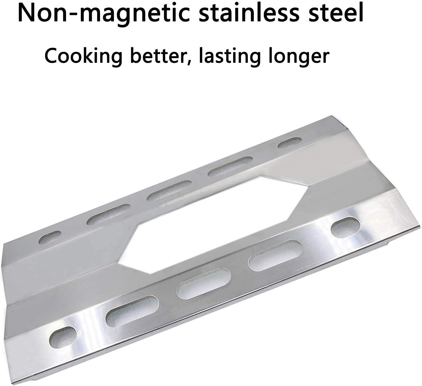 imageHisencn Repair Parts for Costco Kirkland 7200108 Nexgrill 7200011 7200047U Gas Grills Replacement Stainless Steel Burner Tube Heat Plate Tent Temp Gauge Heat Indicator 22551 NGB1 NGSHP3