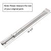 Hisencn Repair Kit for Costco Kirkland 720-0432, Nexgrill 720-0193, 720-0432 Gas Grill Models, Grill Burner Tube Pipe, Heat Plate Tent Shield Burner Cover, Igniter Electrode Replacement Parts