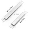 Hisencn Replacement Parts for Ducane 5 Burner 30500701, 30500097, 30557401, 30557801, 30557501,30558501, 30400043, 30400042, Burner Tube, Heat Plate for Ducane Gas Grill Replacement Parts, DUCHD1(Pack of 3)
