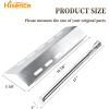 Hisencn Replacement Parts for Ducane 5 Burner 30500701, 30500097, 30557401, 30557801, 30557501,30558501, 30400043, 30400042, Burner Tube, Heat Plate for Ducane Gas Grill Replacement Parts, DUCHD1(5 Burner+5 Heat plate)