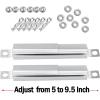 Hisencn Replacement Parts for Ducane 5 Burner 30500701, 30500097, 30557401, 30557801, 30557501,30558501, 30400043, 30400042, Burner Tube, Heat Plate for Ducane Gas Grill Replacement Parts, DUCHD1(Pack of 4)