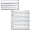 Hisencn Replacement Parts for Ducane 5 Burner 30500701, 30500097, 30557401, 30557801, 30557501,30558501, 30400043, 30400042, Burner Tube, Heat Plate for Ducane Gas Grill Replacement Parts, DUCHD1(5 Burner+5 Heat plate)