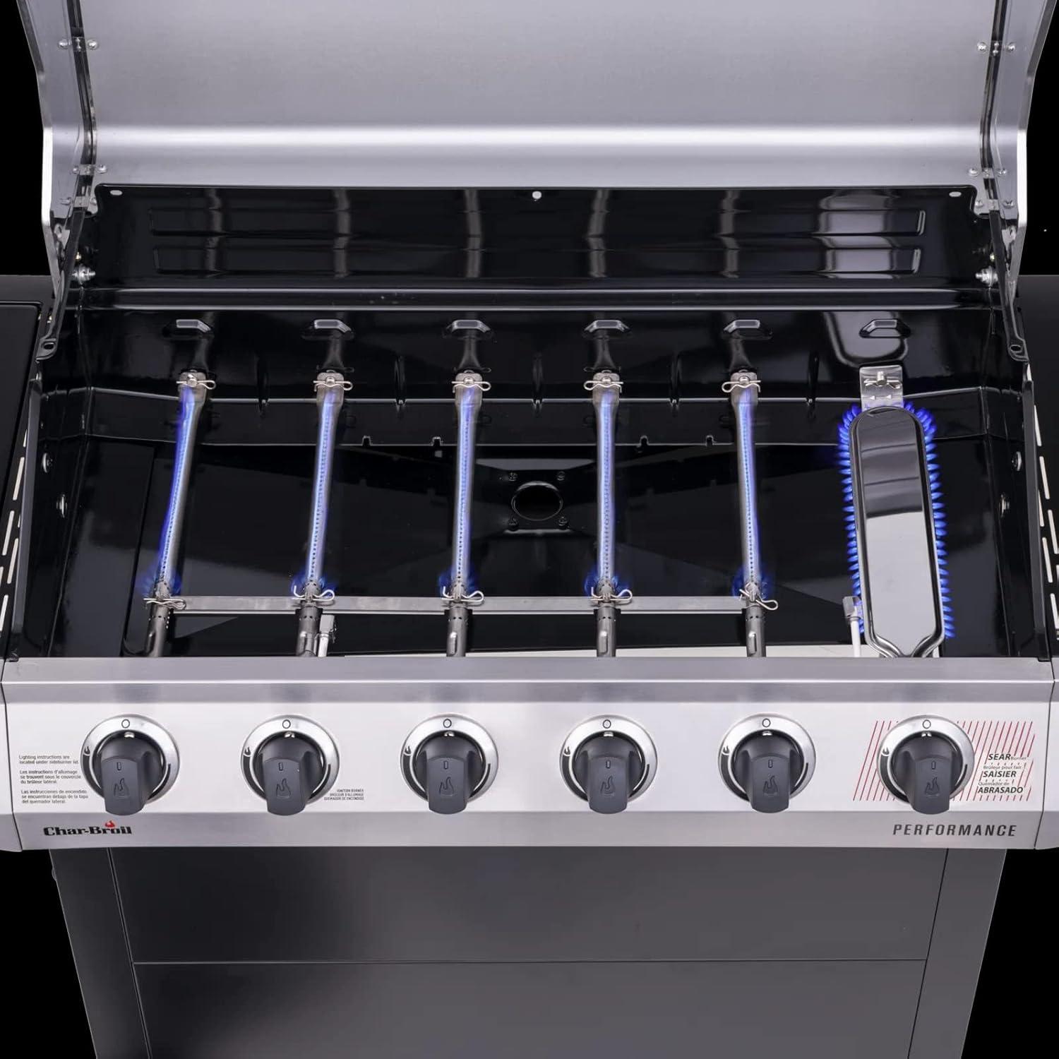imageGrill Replacement Parts for Charbroil Performance 4 Burner 463365021 463365522 463352521 5 Burner 463450022 463448021 463451022 G3250002W1 G3272100W1 155 Heat Plate 153 Burner Igniter155 Charbroil Performance 2 Burner Grill