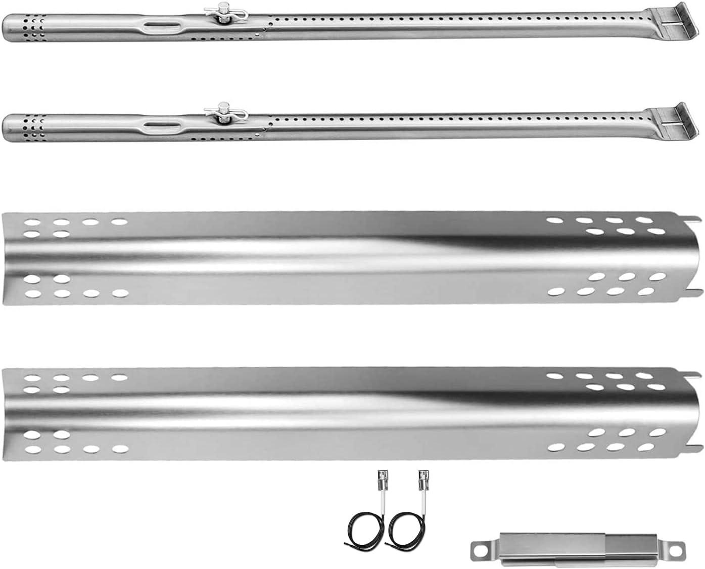imageHisencn Grill Replacement Parts for Charbroil Performance 463342119 463332718 463347017 463335517 463376419 Grill Parts for CharBroil 4 Burner Grill 463377017 463376017 1693 inch Heat PlateStainless Steel