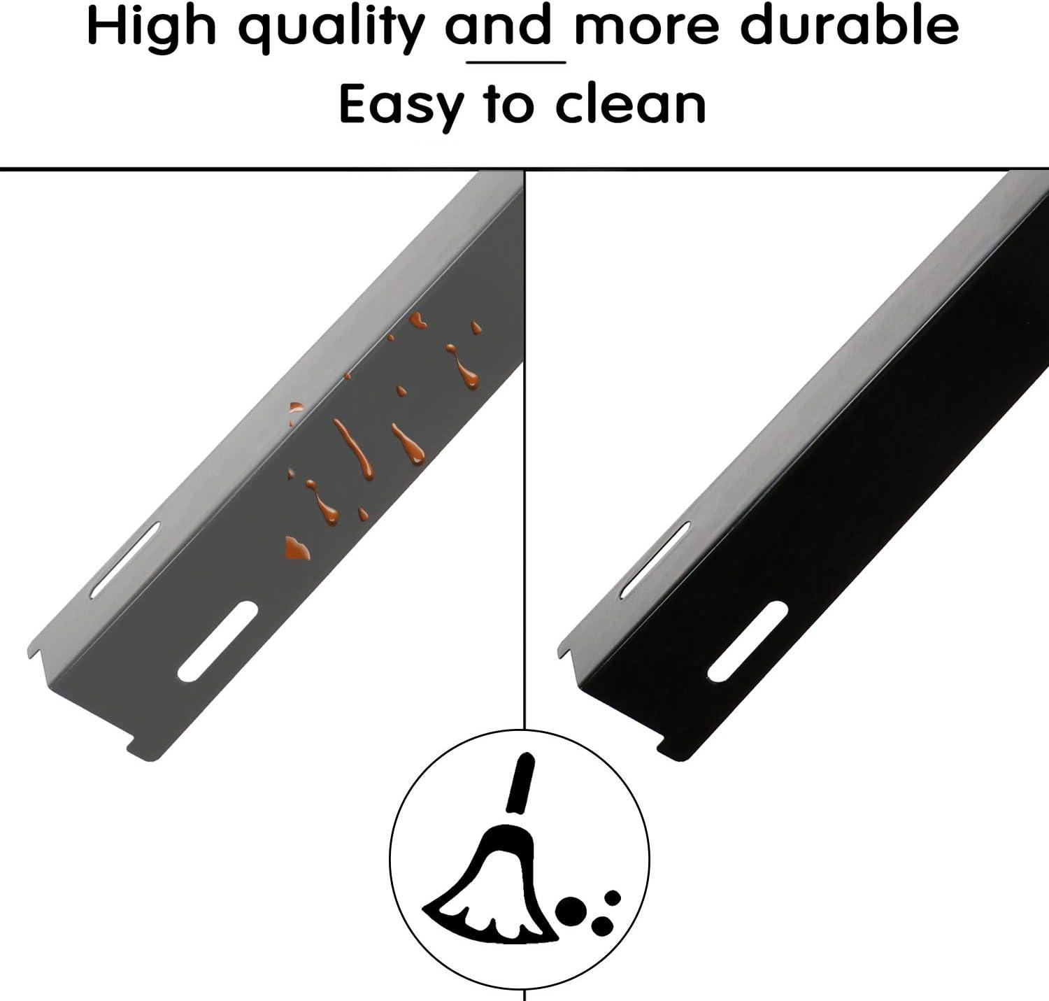 imageHisencn Parts Kit Replacement Fits for Brinkmann 5 Burner 8108501S Gas Grill Models Grill Burners Heat Plates Crossover TubesFor Brinkmann 8108501S