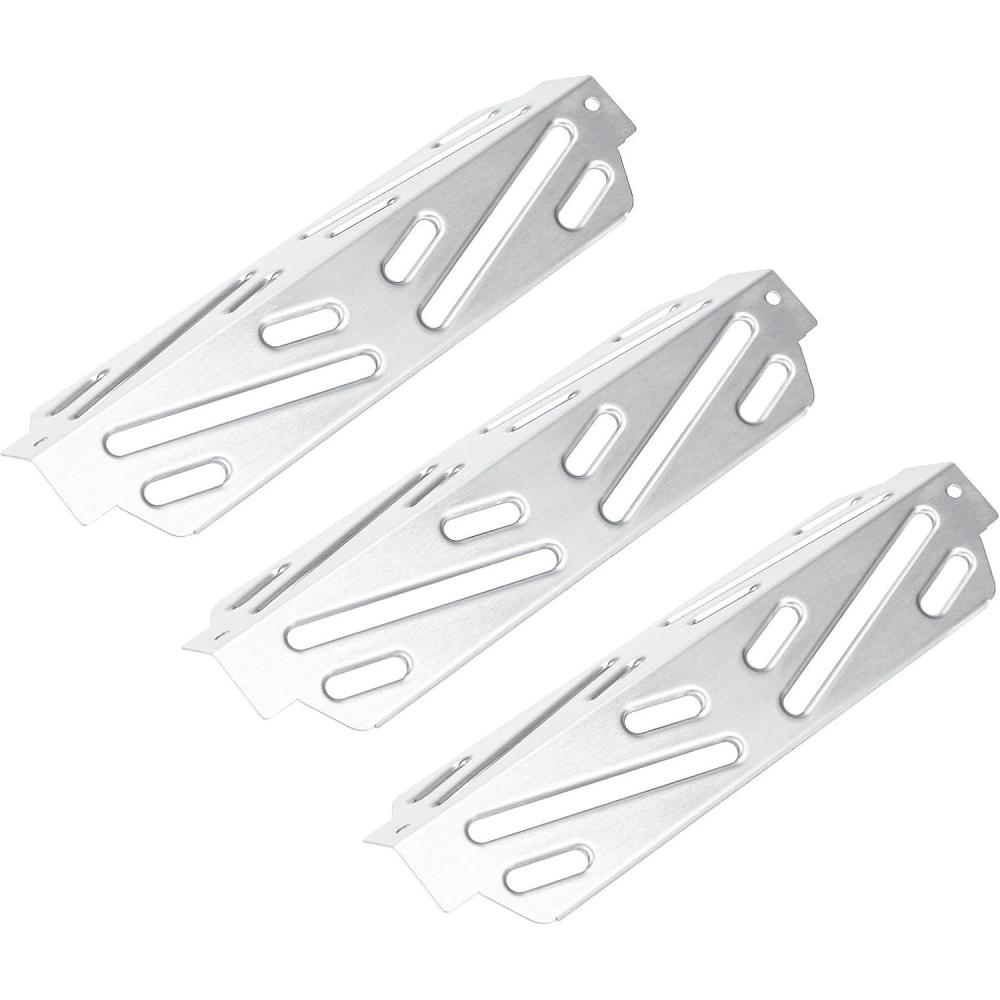 imageHisencn 125 Heat Deflector for Weber Genesis II 300 Series Genesis II E310S310 II E315S315 II E330 II ES335 Gas Grill for Weber Genesis II Parts 66040 Stainless Steel 3PackFor Genesis 300