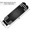 Hisencn 15 inch Grill Heat Plate Replacement for Charbroil 463436215, 466334613, 466342014, 463436213,G432-0096-W1, Porcelain Steel Heat Tent Shield Deflector for Kenmore 16113, 16115 (4 Pack)