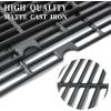 Hisencn 17.75 Inch Cast Iron Cooking Grate for Brinkmann 810-2410-S, 810-2411-F, 810-3660-S, 810-7490-F, 810-8410-F, 810-4557-0, 810-9415F, Charmglow 810-8410-F(17 3/4″ x 35 3/4″)