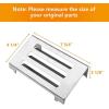 Hisencn 67060 Grill Heat Deflector for Weber Spirit II 200 and 300 Series, Spirit II E210, E220, E310, S210/220, S310/320 with Front Control, Stainless Steel Weber Spirit II Grill Parts