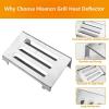 Hisencn 67060 Grill Heat Deflector for Weber Spirit II 200 and 300 Series, Spirit II E210, E220, E310, S210/220, S310/320 with Front Control, Stainless Steel Weber Spirit II Grill Parts