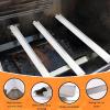 Hisencn Heat Plates for Charbroil Performance 4 Burner 463365021, 463365522, 463352521, 463350521, Heat Plate Replacement Parts for Char-Broil, G325-0002-W1 Heat Plates, 15.5 inch, Stainless Steel(5)