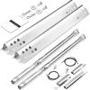 Hisencn Grill Replacement Parts for Charbroil Performance 463342119, 463332718, 463347017, 463335517, 463376419, Grill Parts for Char-Broil 4 Burner Grill 463377017, 463376017, 16.93 inch Heat Plate(304 Stainless Steel)