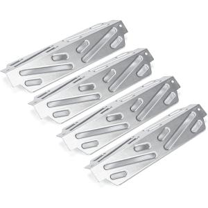 Hisencn 12.5” Heat Deflector for Weber Genesis II 300 Series, Genesis II E-310/S-310, II E-315/S-315, II E-330, II E/S-335 Gas Grill, for Weber Genesis II Parts 66040, Stainless Steel, 3-Pack(For Genesis 400)
