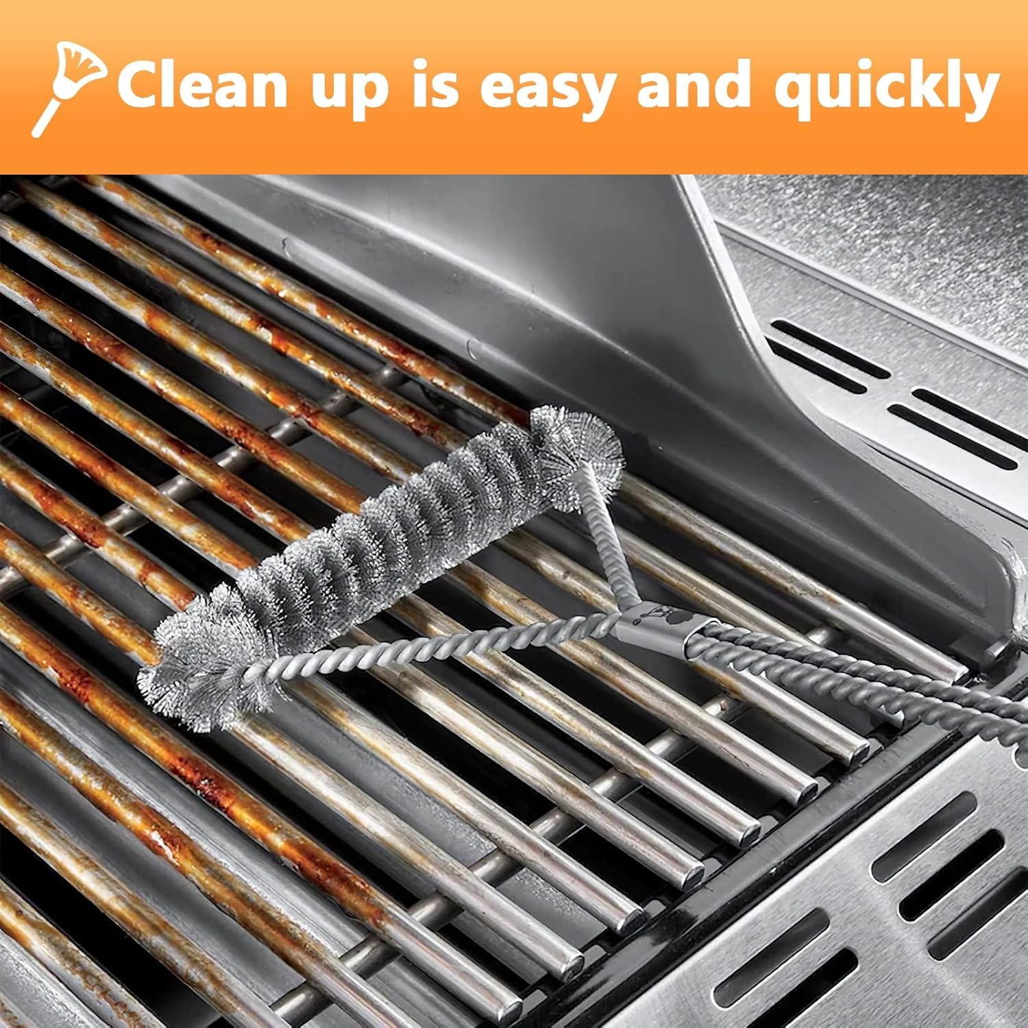 image15 inch Cooking Grates for Weber Spirit 200 Series with Side Control Panel Genesis Silver A Spirit 500 Cast Iron Grill Grates for Weber 7522 75237521 Spirit E210 E200 S210 S20020092012Stainless Steel
