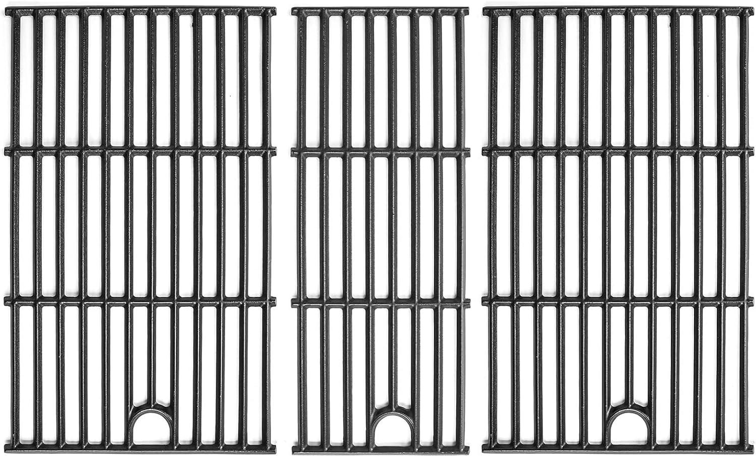 image304 Stainless Steel Grill Grates for Charbroil Performance 463342119 463347017 463335517 463376017 Grill Grates Replacement for CharBroil 463342118 463347418 463347519 G4700003W1 G4700002W1Cast Iron