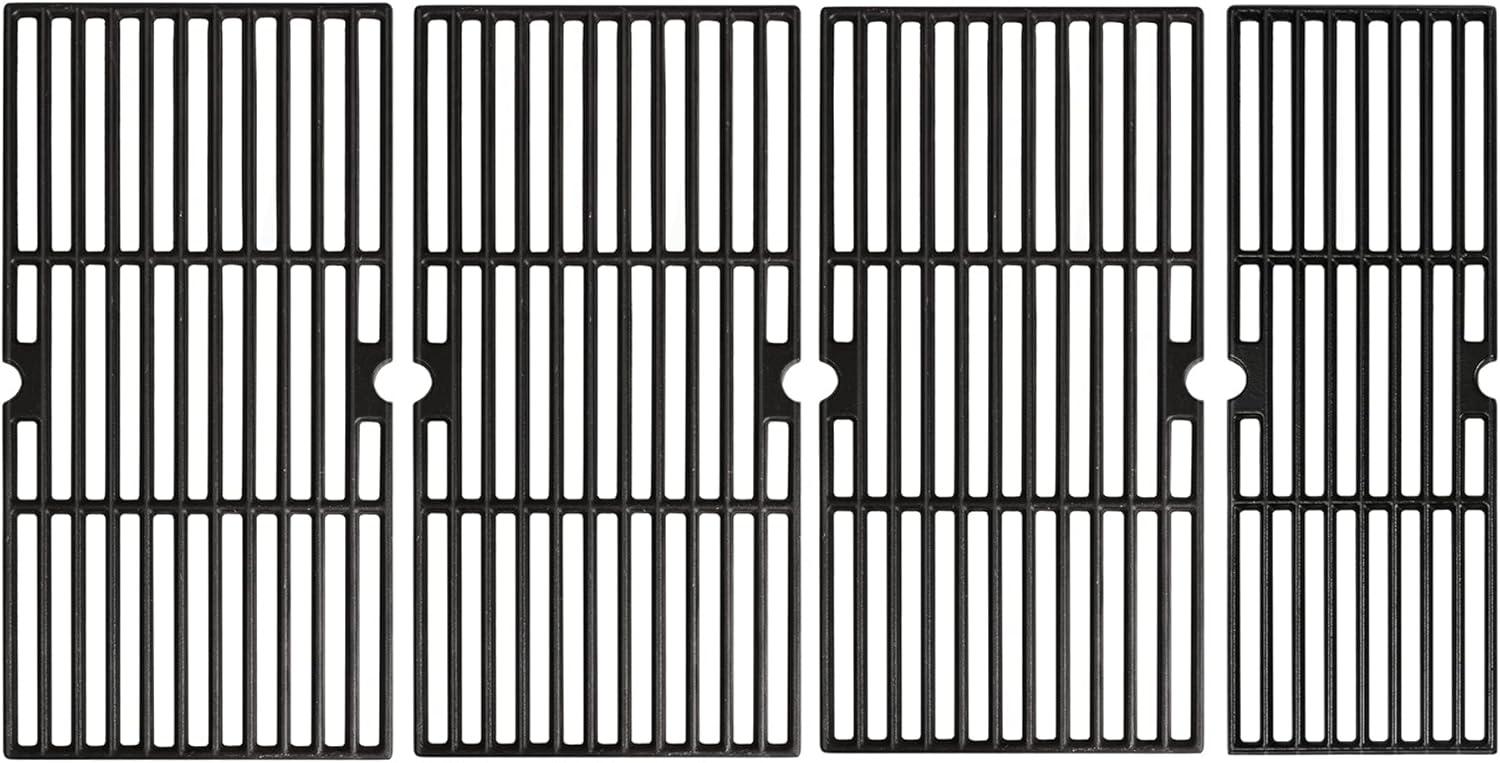 image304 Stainless Steel Grill Grates for Charbroil Performance 463342119 463347017 463335517 463376017 Grill Grates Replacement for CharBroil 463342118 463347418 463347519 G4700003W1 G4700002W1Cast Iron