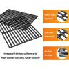 15 inch Cooking Grates for Weber Spirit 200 Series with Side Control Panel, Genesis Silver A, Spirit 500, Cast Iron Grill Grates for Weber 7522, 7523,7521, Spirit E-210, E-200, S-210, S-200(2009-2012)(Cast Iron)