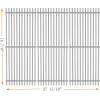 Hisencn 16 7/8″ Grill Grates Replacement for Charbroil 463436213, 463436214, 463436215, 463420508, 463440109, 463441312, 463441514, Thermos 461442114, Stainless Steel Cooking Grate, G432-1800-W1(27.9″)