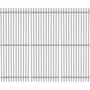 Hisencn 16 7/8″ Grill Grates Replacement for Charbroil 463436213, 463436214, 463436215, 463420508, 463440109, 463441312, 463441514, Thermos 461442114, Stainless Steel Cooking Grate, G432-1800-W1(27.9″)