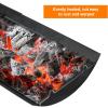 Hisencn 20 inch Ash pan for Chargriller 5050, 5072, 5650, 2123 Charcoal Grills, Char-Griller Model 200157, Replacement Part with 2pcs Fire Grate Hanger, 20″ Drip Pan(15.75 Inch to 27.56 Inch)