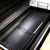 Hisencn 20 inch Ash pan for Chargriller 5050, 5072, 5650, 2123 Charcoal Grills, Char-Griller Model 200157, Replacement Part with 2pcs Fire Grate Hanger, 20″ Drip Pan(23.62 Inch to 35.43 Inch)