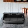 Hisencn 80580 Catch Pan Holder for Weber Q200 and Q300 Series Gas Grill, Drip Tray for Weber Q200 Q300 Q220 Q240 Q2000 Q2200 Q320 Collection Pan with 15 Pack Aluminum Foil Liner Replace Part for 41877(9 x 7.4 x 3 inches for Weber 7515)