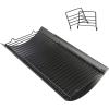 Hisencn 20 inch Ash pan for Chargriller 5050, 5072, 5650, 2123 Charcoal Grills, Char-Griller Model 200157, Replacement Part with 2pcs Fire Grate Hanger, 20″ Drip Pan(23.62 Inch to 35.43 Inch)