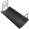 Hisencn 20 inch Ash pan for Chargriller 5050, 5072, 5650, 2123 Charcoal Grills, Char-Griller Model 200157, Replacement Part with 2pcs Fire Grate Hanger, 20″ Drip Pan(27 Inch)
