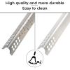 Hisencn Grill Replacement Parts for Charbroil Infrared Grill 463242716 463242715 463242516 466242815, Gas Grill Accessories Burner, Heat Plate, Adjustable Carryover Tube, G466-2500-W1, G466-0024-W1(For Commercial 4 Burner)