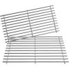 Hisencn 17 Inch Grill Grates for Charbroil 463242715, 463242716, 463276016, 466242715, Walmart 555179228, 466242715, 466242815, Nexgrill 720-0882A, BHG 720-0882, Lowe’s 606682, Cast Iron Grill Grids(Stainless Steel)
