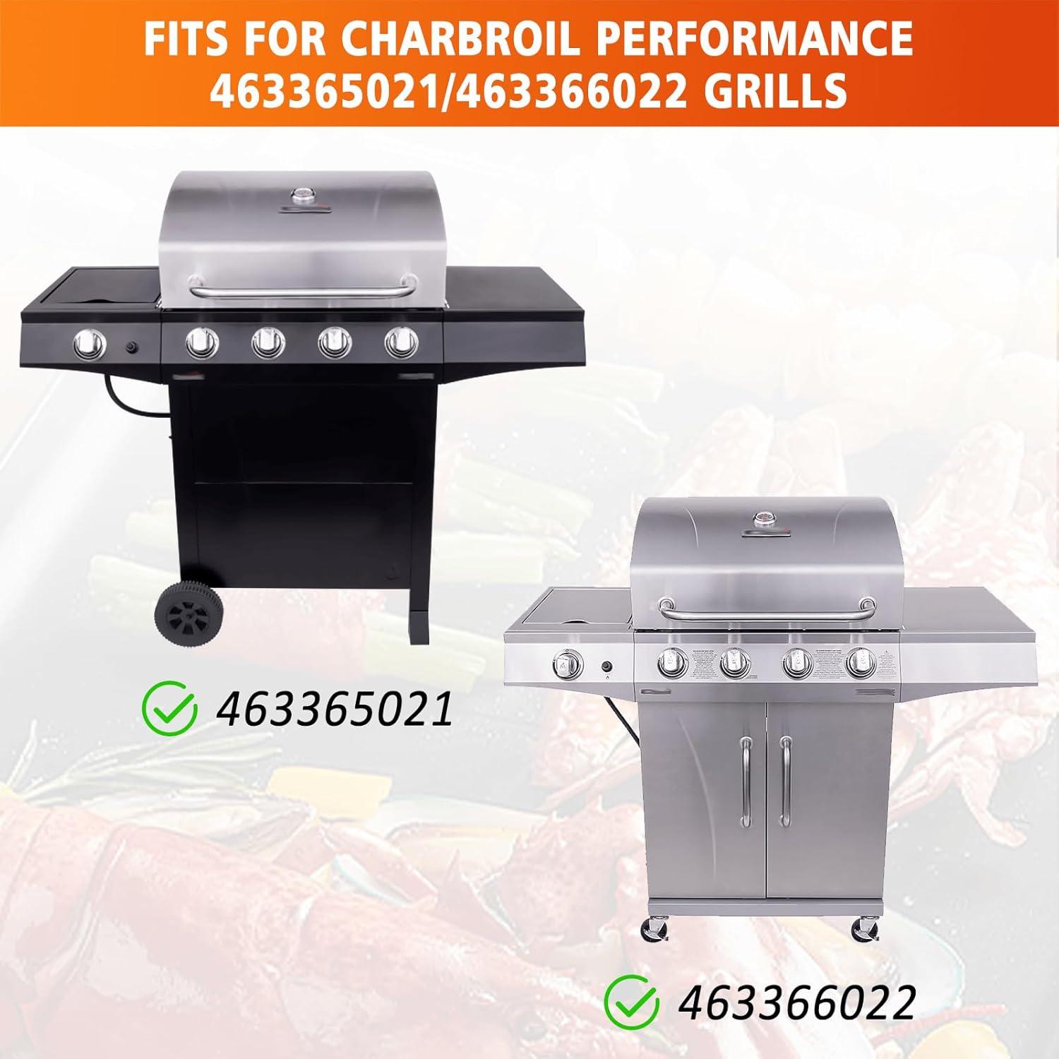 imageNonstick Cast Iron Grill Griddle Inserts for Charbroil Performance