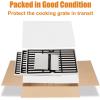 Grill Grates for Charbroil Advantage 4 Burner 463344116 463343015 463344015, Gas2coal 463340516 463370516, Grill Grids for Char-Broil 463336016, Replacement for G467-0002-W1, G309-0019-W2, 16 15/16″(Porcelain Enameled)