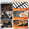 Grill Grates for Charbroil Advantage 4 Burner 463344116 463343015 463344015, Gas2coal 463340516 463370516, Grill Grids for Char-Broil 463336016, Replacement for G467-0002-W1, G309-0019-W2, 16 15/16″(Porcelain Enameled)