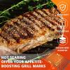 Grill Grates for Charbroil Advantage 4 Burner 463344116 463343015 463344015, Gas2coal 463340516 463370516, Grill Grids for Char-Broil 463336016, Replacement for G467-0002-W1, G309-0019-W2, 16 15/16″(Porcelain Enameled)