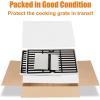 Grill Grates for Charbroil Advantage 4 Burner 463344116 463343015 463344015, Gas2coal 463340516 463370516, Grill Grids for Char-Broil 463336016, Replacement for G467-0002-W1, G309-0019-W2, 16 15/16″(Cast Iron)