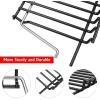 Hisencn Grill Warming Rack for Charbroil Advantage 463344015, Porcelain Steel Upper Rack, Swing Away Grid for Charbroil Advantage 4 Burner Grill Replacement Parts, G467-0001-W1