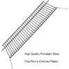 Hisencn Grill Warming Rack for Charbroil Advantage 463344015, Porcelain Steel Upper Rack, Swing Away Grid for Charbroil Advantage 4 Burner Grill Replacement Parts, G467-0001-W1