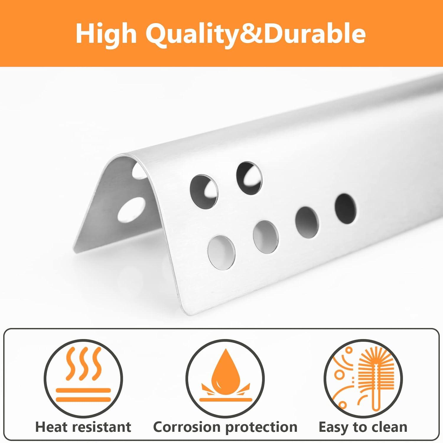 imageHisencn Grill Replacement Parts for Charbroil Performance TRUInfrared 2 Burner 463633316 463280219 463672416 463672019 463672016 463672219 Gas GrillG4662500W1 Burner G3610003W1Heat PlatesFor Performance 3 Burner